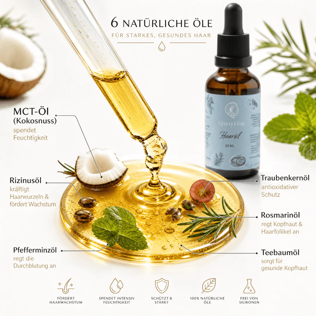 ShinyHair Growth Elixir™ + Dermastamp gegen Haarausfall und für eine gesunde Kopfhaut - Image 4