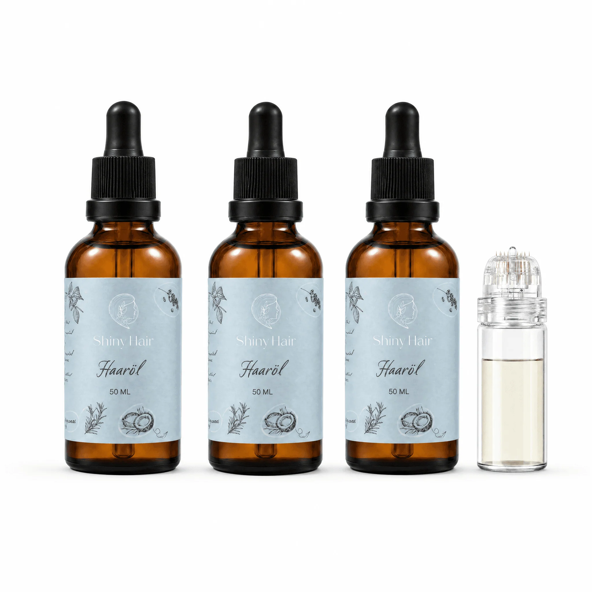 ShinyHair Growth Elixir™ + Dermastamp gegen Haarausfall und für eine gesunde Kopfhaut - Image 8